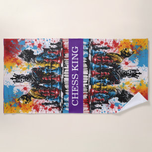 Serviette De Plage Échecs