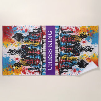 Serviette De Plage Échecs