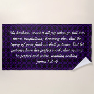 Serviette De Plage Écriture sainte BeachTowel