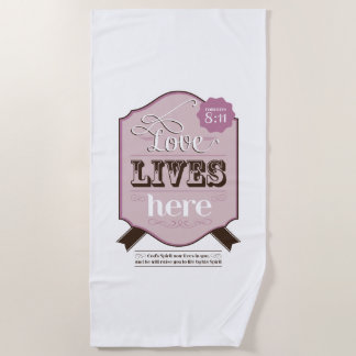 Serviette De Plage écriture sainte de la bible chrétienne romains 8 r