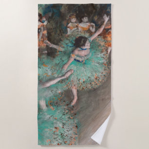 Serviette De Plage Edgar Degas - Swaying Dancer / Danseuse en vert