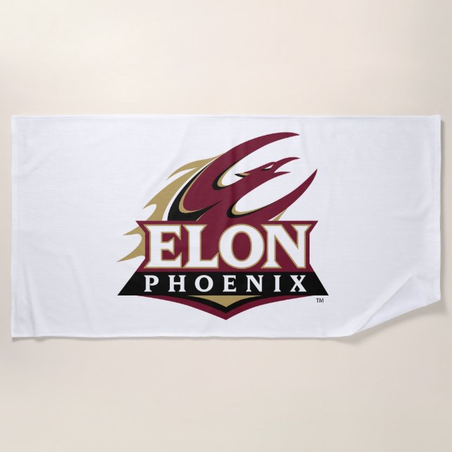 Serviette De Plage Elon Phoenix (Devant)
