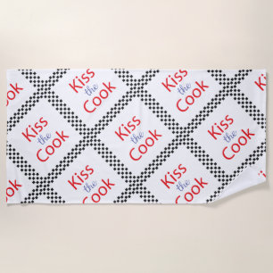 Serviette De Plage Embrasse Le Cuisinier