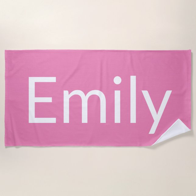 Serviette De Plage Emily (Devant)