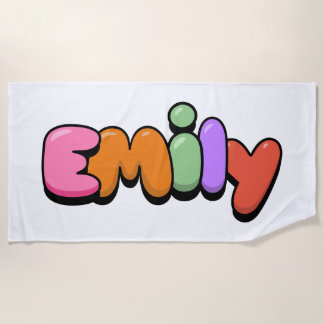 Serviette De Plage Emily