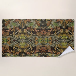 Serviette de plage en chêne Camo