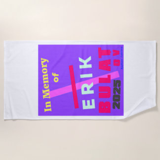 Serviette De Plage En mémoire d'Erik Bulatov