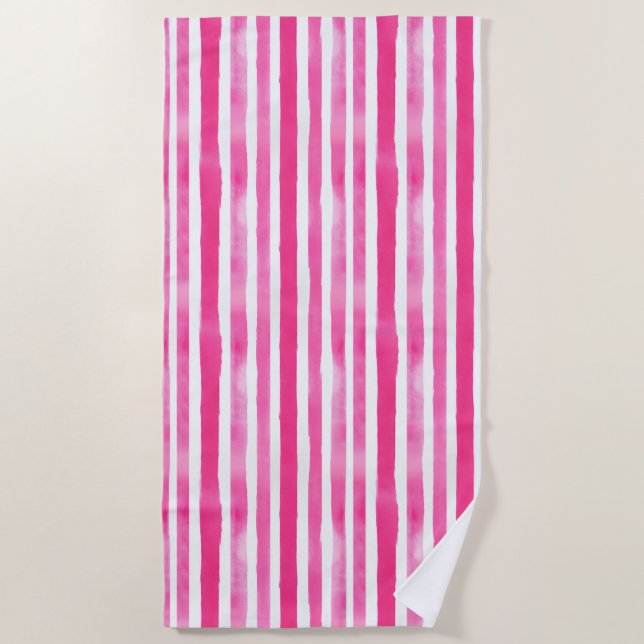 Serviette de plage en rosée chaude (Devant)