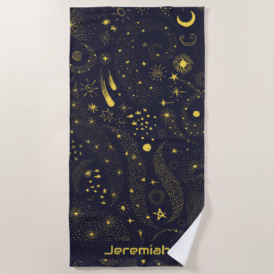 Serviette De Plage Enfants Espace extra-atmosphérique Planètes célest