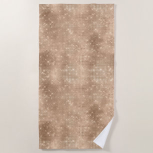 Serviette De Plage Éperche Champagne Gold