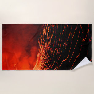 Serviette De Plage éruption volcanique