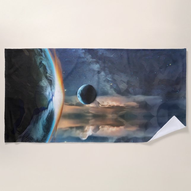 Serviette De Plage Espace (Devant)