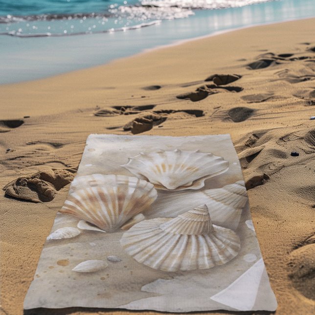 Serviette De Plage Etanche de coquillages (Créateur téléchargé)