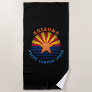 SERVIETTE DE PLAGE ÉTAT D'ARIZONA GRAND CANYON
