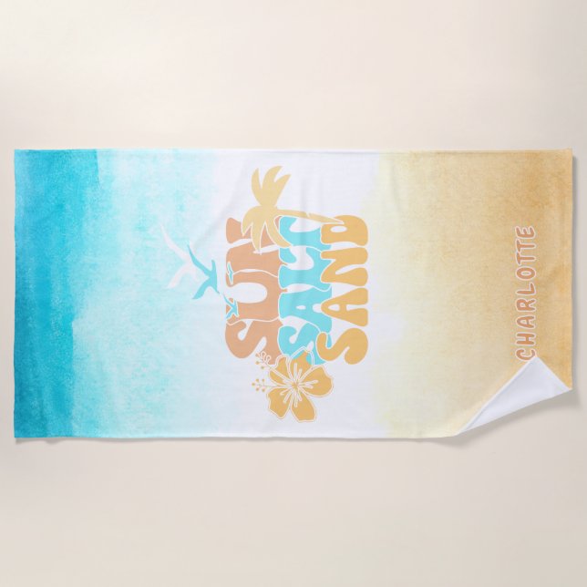 Serviette De Plage Été (Devant)