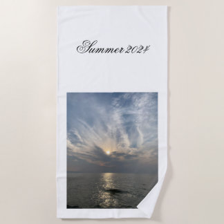 Serviette de plage été 2024