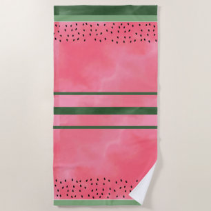 Serviette De Plage Eté de pastèque