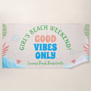 SERVIETTE DE PLAGE ÉTÉ (Personnalisée)