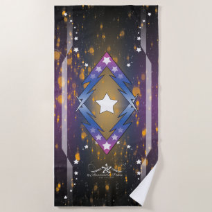 Serviette De Plage Étoiles de tonnerre