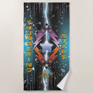 Serviette De Plage Étoiles de tonnerre