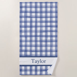 Serviette De Plage Étoiles et bandes patriotiques USA