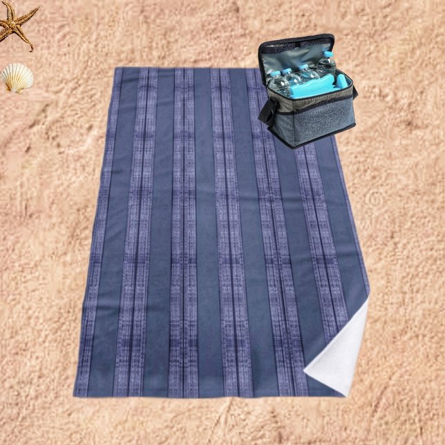 Serviette De Plage Executive Striped-Blue-II (Various styles and patterns, are available to choose from, in the "Beach Towels Galore" Collection!)