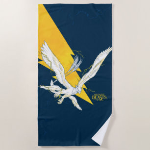 Serviette De Plage Fantastic Beasts Thunderbird
