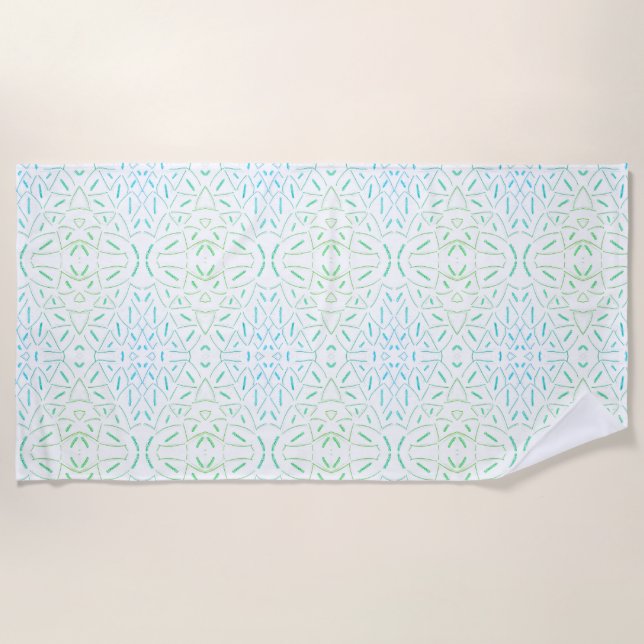 Serviette De Plage Fauteuil Abstrait    (Devant)