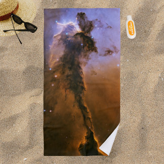 Serviette De Plage Fée de l'aigle Nebula NASA Abstrait