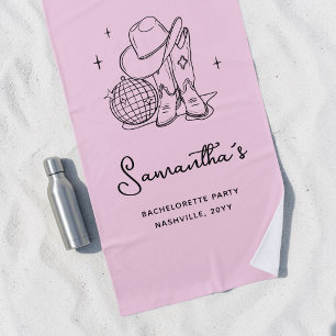 Serviette De Plage Fête d'enterrement de vie de jeune fille personnal