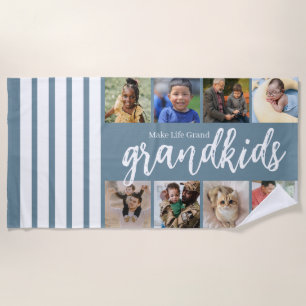 Serviette De Plage Fête des grands-parents