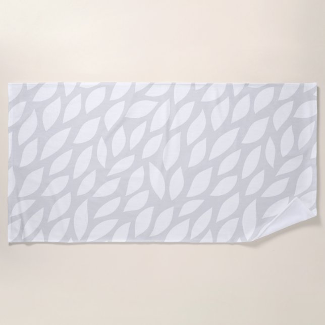 Serviette De Plage feuille d'arbre (Devant)