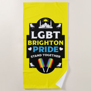 Serviette De Plage Fierté de Brighton et de Hove