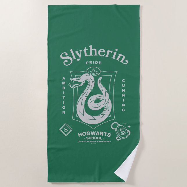 Serviette De Plage Fierté d'ELSLERIN Ambition Ruse Blason (Devant)