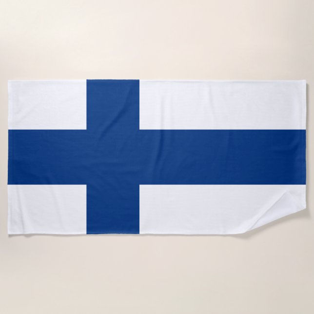 Serviette De Plage Finlande (Devant)