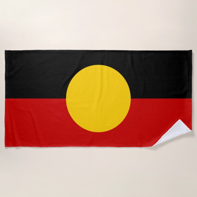 Serviette De Plage Flag d'Australie (Devant)