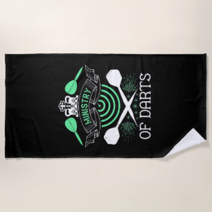 Serviette De Plage Fléchettes - Ministère des fléchettes