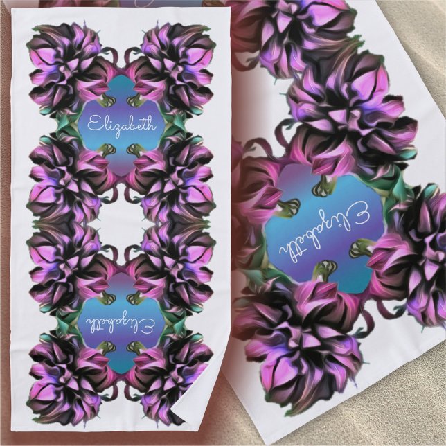 Serviette De Plage Fleurs de corn Husk 2190 (Créateur téléchargé)