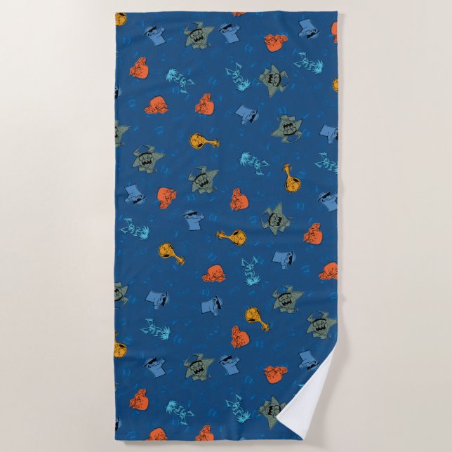 Serviette De Plage Foster's Home for Imaginary Friends | Motif Amusan (Devant)