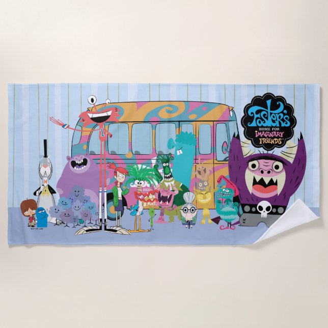 Serviette De Plage Foster's Home for Imaginary Friends | School (Devant)