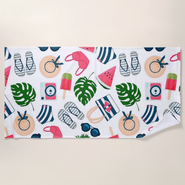Serviette De Plage Fournitures de plage (Devant)