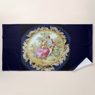 SERVIETTE DE PLAGE FRAGONARD EST LE COUPLE