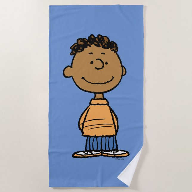 Serviette De Plage Franklin Smiling (Devant)