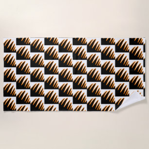 Serviette de plage Funky Fire Wing Burning