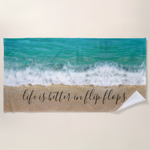 Serviette De Plage Funny Beach Vacances