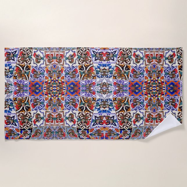 Serviette De Plage Galo de Barcelos, Portugal (Devant)