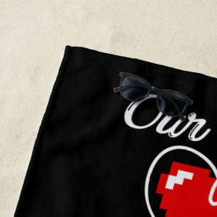 Serviette De Plage Gamer Valentine Beach Towel