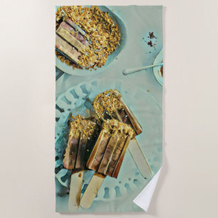 Serviette De Plage Gâteau à la crème glacée