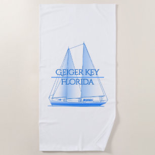 Serviette De Plage Géiger Clé Côtier Nautique Voilier