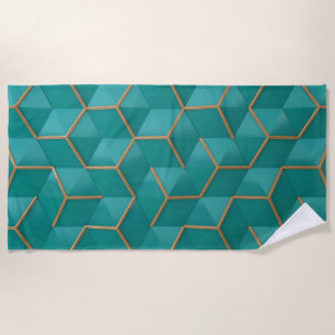 Serviette De Plage géométrique